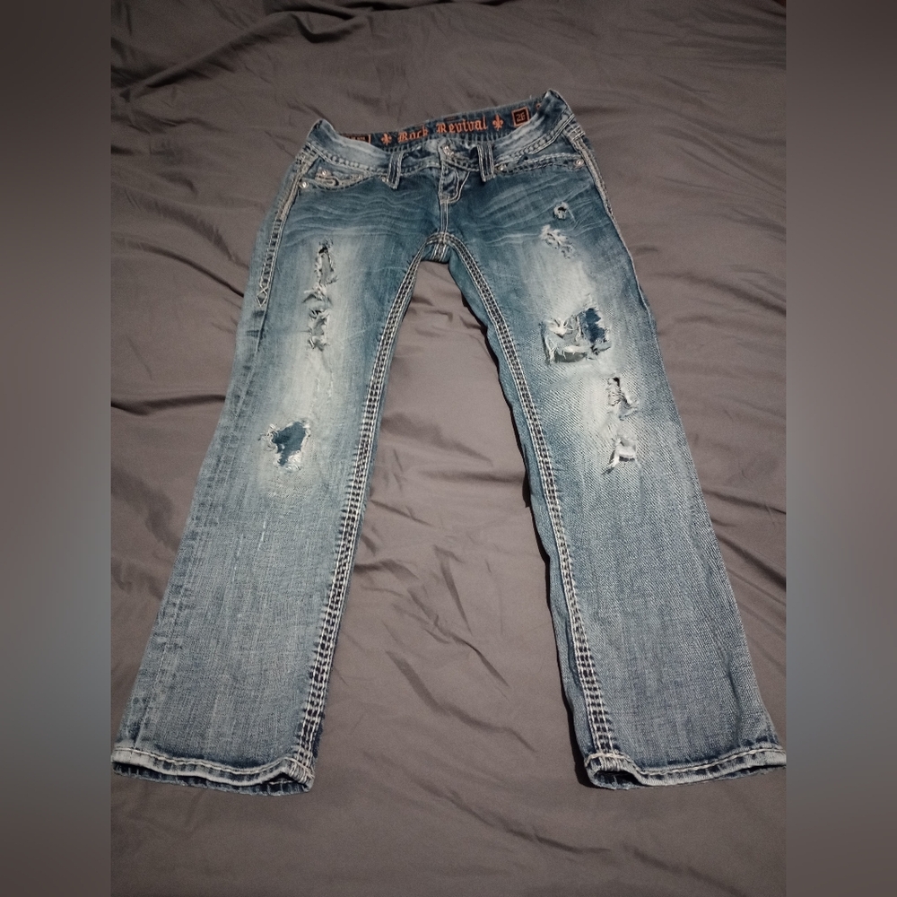 Rock Revival Capris